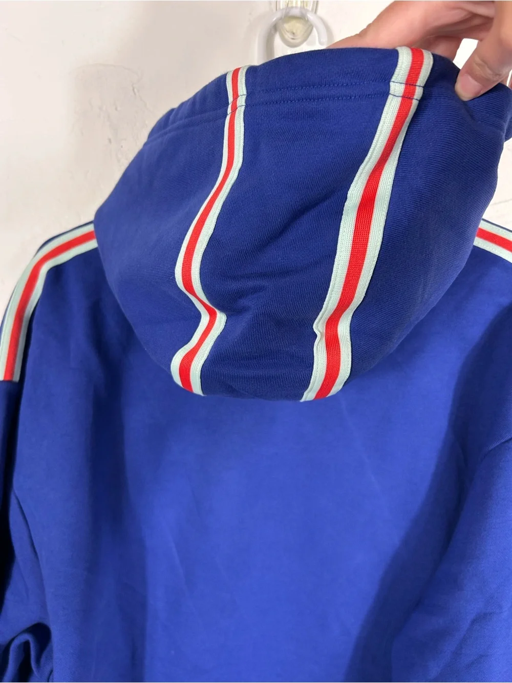 👁️Nike Air Jordan DNA Sport Shield Patch Hoodie Mens Large L Royal Blue Pullover